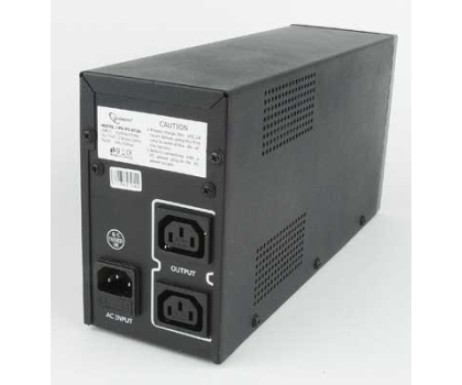 UPS (zasilacz awaryjny) Gembird UPS 650VA Line-in 2x IEC C13